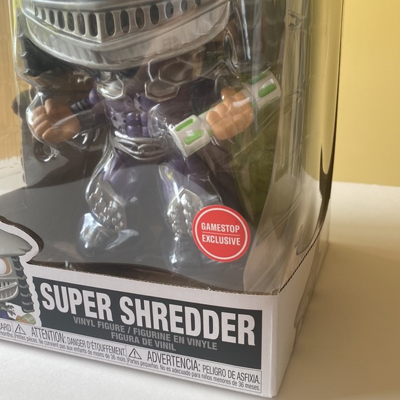 Funko POP! Teenage Mutant Ninja Turtles Super Shredder Figure GameStop Exclusive - Picture 3 of 16